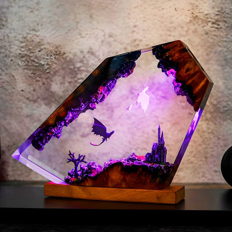 Dream Cavern™ - 3D LED Resin Lamp