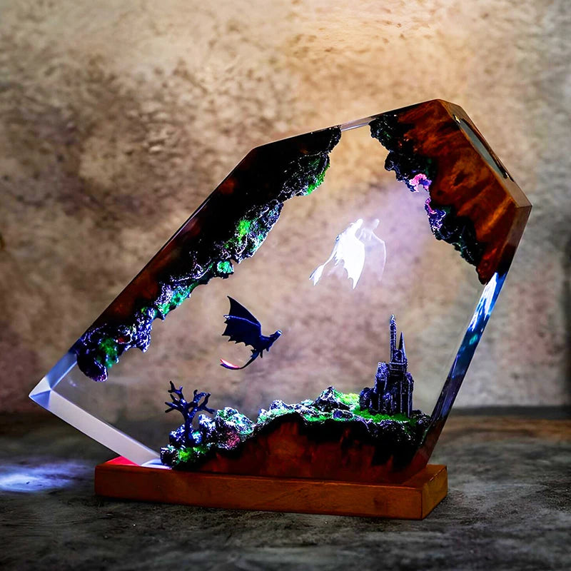Dream Cavern™ - 3D LED Resin Lamp