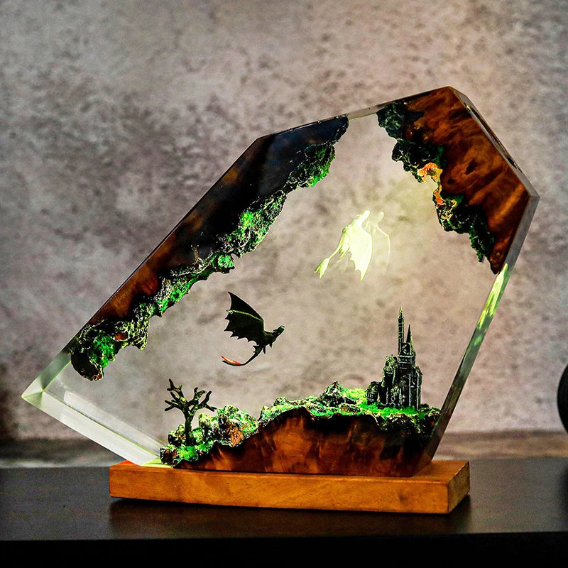 Dream Cavern™ - 3D LED Resin Lamp